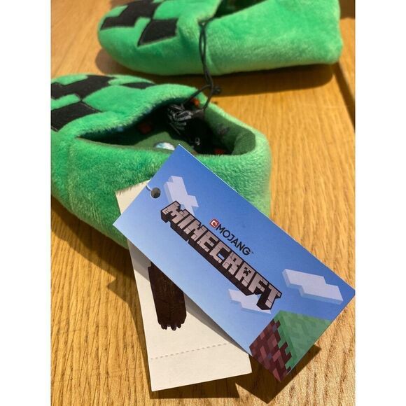 Minecraft CREEPER Slippers for little kid - Picture 2 of 7